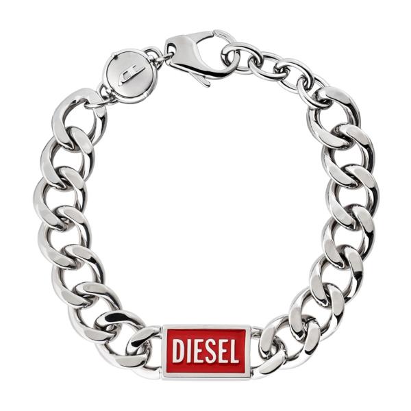 ディーゼル ブレスレット DX1371040 シルバー DIESEL