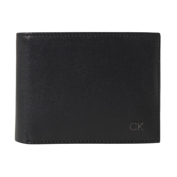 カルバンクライン 二つ折り財布 K50K510078BAX Black CALVIN KLEIN ポ...