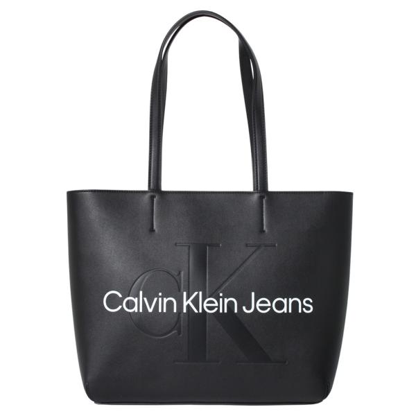 カルバンクライン トートバッグ K60K610276BDS ブラック CALVIN KLEIN