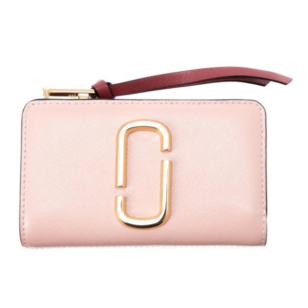 マークジェイコブス MARC JACOBS M0013356 666 二つ折り財布 NEW ROSE...