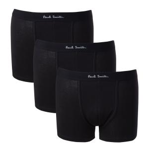 ポールスミス BOXER BRIEFS 3PCS M1A 914C A3PCK 79 ブラック PAUL SMITH／ボクサーパンツ 3枚組 黒 下着 アンダーウェア メンズ ポイント利用 爆買