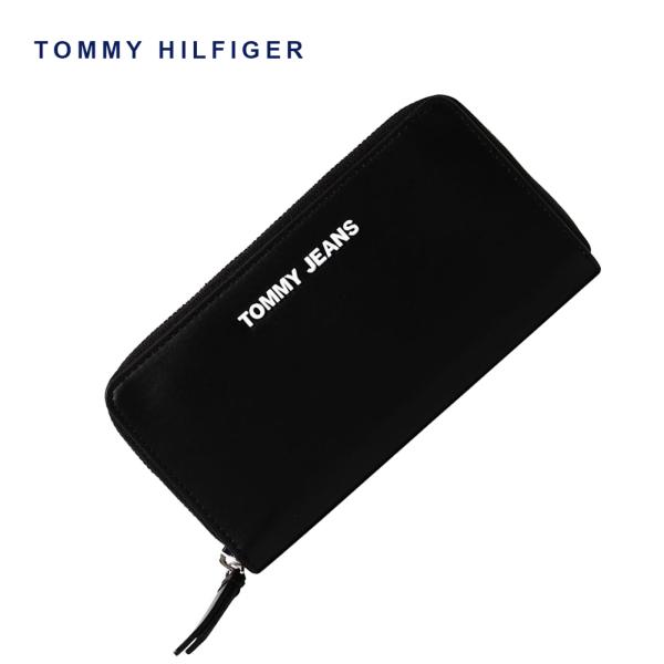 トミーヒルフィガー TOMMY HILFIGER AW0AW08978BDS ラウンドファスナー長財...