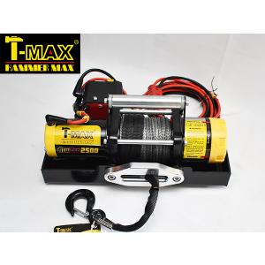 T-MAX ポータブル 電動ウインチ 12V 2500LBS ATWPRO SNOW オフロード