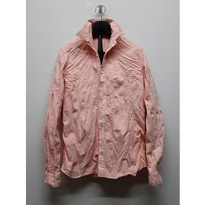 SALE40%OFF/wjk・ダブルジェイケイ/twist wrinkle shirt/l.pink