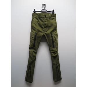 wjk・ダブルジェイケイ/slim parachute pants/khaki