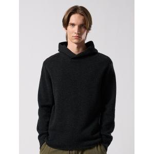 (予約品）10〜11月入荷予定/wjk・ダブルジェイケイ/back pile hoodie/blac...