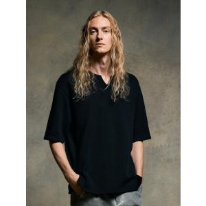 (予約品）2〜3月入荷予定/wjk・ダブルジェイケイ/quarter-knit key neck H...