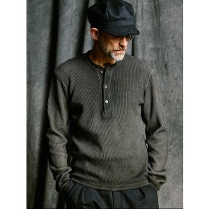 (予約品）9〜10月入荷予定/wjk・ダブルジェイケイ/waffle henley L/S/d.ch...