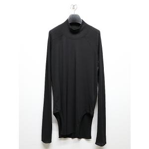 JULIUS・ユリウス/COTTON RIB CUT &amp; SEWN3/BLACK