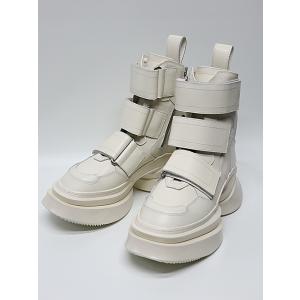 JULIUS・ユリウス/COW SKIN FOOT WEAR2/OFF WHITE