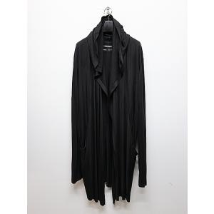 JULIUS・ユリウス/RAYON/SILK JERSEY CUT &amp; SEWN2/BLACK
