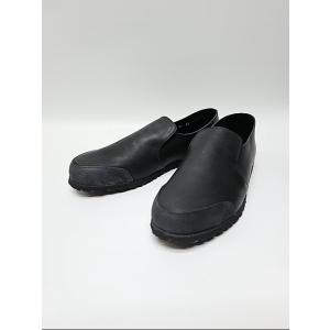 wjk・ダブルジェイケイ/combination slip-on shoes/black