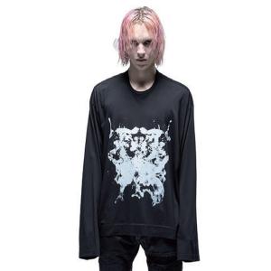 JULIUS・ユリウス/COTTON/MODAL JERSEY CUT &amp; SEWN3/BLACK