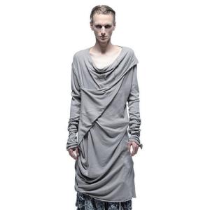 JULIUS・ユリウス/TEXTURE JERSEY CUT &amp; SEWN4/CEMENT