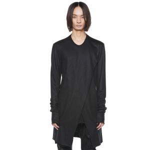 JULIUS・ユリウス/WOOL SZ JERSEY CUT &amp; SEWN3/BLACK