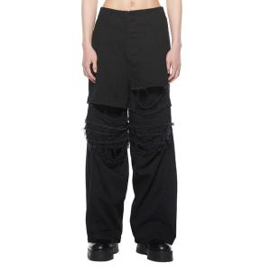 JULIUS・ユリウス/10oz DENIM TROUSERS8/BLACK