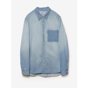 (予約品）2〜3月入荷予定/ATTACHMENT・アタッチメント/6OZ DENIM L/S SHI...