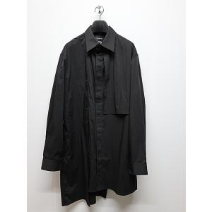 Y-3・ワイスリー/COTTON SHIRT/BLACK