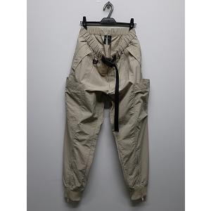 Y-3・ワイスリー/Y3-S24-0000-010/CRK NYL CUF PNT/CLY BRWN