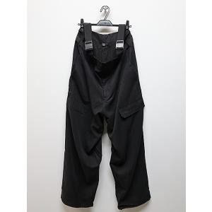 Y-3・ワイスリー/Y3-A24-0000-112/SUSPENDER PANTS/BLACK