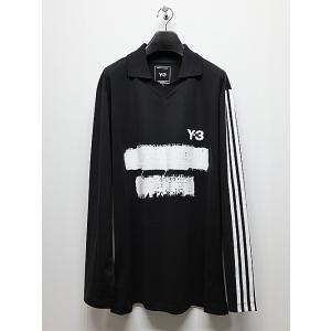 Y-3・ワイスリー/U GFX LOGO LS T/BLACK