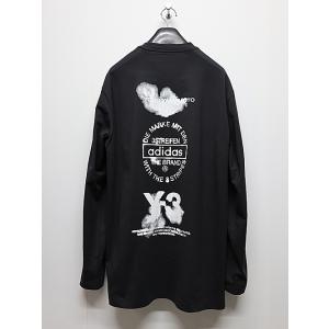 Y-3・ワイスリー/GFX LS TEE/BLACK