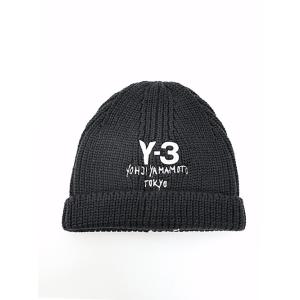 Y-3・ワイスリー/Y-3 KNIT BEANIE/BLACK