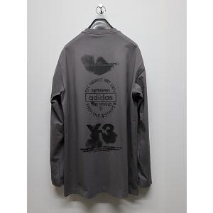 Y-3・ワイスリー/GFX LS TEE/GRANIT