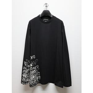 Y-3・ワイスリー/U GFX LS TEE/BLACK