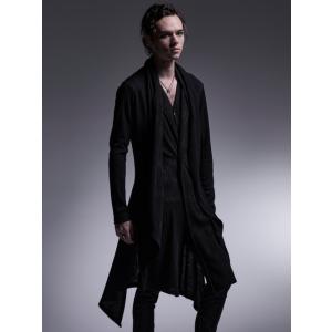 kiryuyrik・キリュウキリュウ/Python JQD Stoal Cardigan/Black