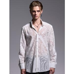 (予約品）6〜7月入荷予定/kiryuyrik・キリュウキリュウ/CROSS-Lace Shirt/...