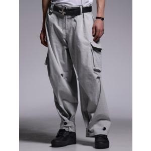 (予約品）4〜5月入荷予定/kiryuyrik・キリュウキリュウ/Denim Cargo Pants...