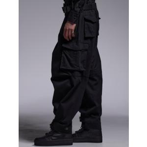 kiryuyrik・キリュウキリュウ/Denim Cargo Pants/Black