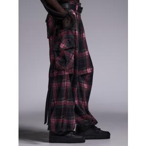 (予約品）7〜8月入荷予定/kiryuyrik・キリュウキリュウ/Pink Check Twill ...