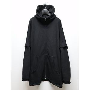 nude:masahiko maruyama ・ヌード:マサヒコマルヤマ/裏毛オーバーサイズZIP ...