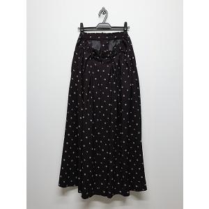 (予約品）7〜8月入荷予定/THE ONENESS・ザワンネス/Peace Dot Drape Sk...