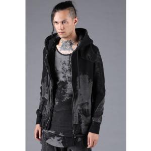 SALE30%OFF/D.HYGEN・ディーハイゲン/無撚糸裏毛フーデットジャケット/CHARCOA...