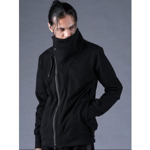 (予約品）8〜9月入荷予定/D.HYGEN・ディーハイゲン/ドライジャージラップハイネックブルゾン/...