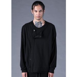 (予約品）7〜8月入荷予定/D.HYGEN・ディーハイゲン/30/-天竺ダブルフロントTシャツ/BL...