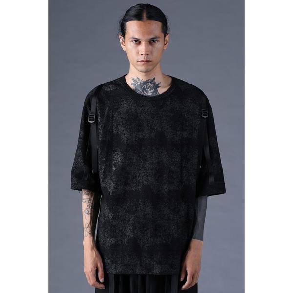(予約品）2〜3月入荷予定/D.HYGEN・ディーハイゲン/クラックコーティングジャージーベルトアジ...