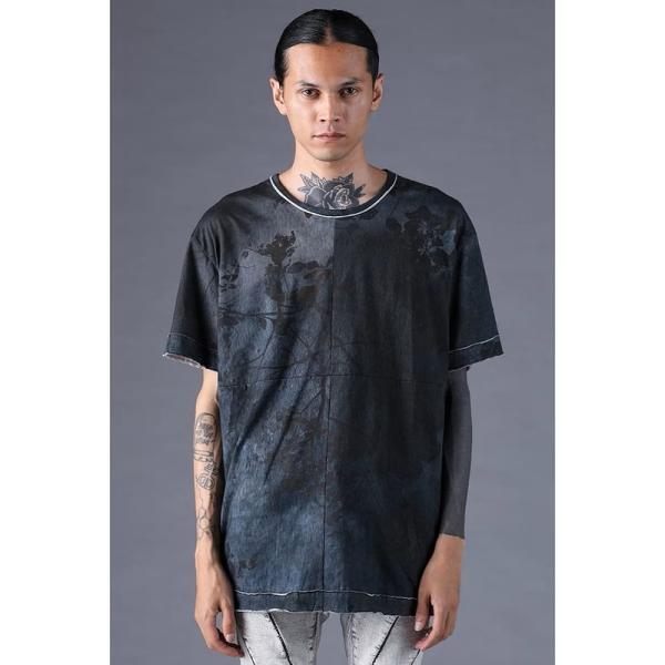 (予約品）2〜3月入荷予定/D.HYGEN・ディーハイゲン/インクジェットプリント30/-天竺S/S...