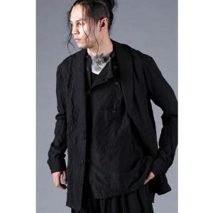 (予約品）2〜3月入荷予定/D.HYGEN・ディーハイゲン/キャッチワッシャーテーラードシャツ/BL...