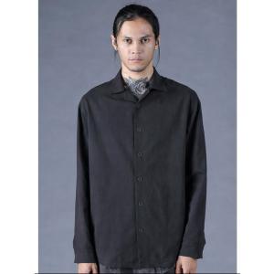 (予約品）8〜9月入荷予定/D.HYGEN・ディーハイゲン/コットンカシミヤビエラオープンカラーシャ...