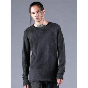 (予約品）2〜3月入荷予定/D.HYGEN・ディーハイゲン/7Gペーパーヤーンニットプルオーバー/B...