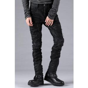 SALE30%OFF/D.HYGEN・ディーハイゲン/製品コーティングストレッチデニムダメージリペア...