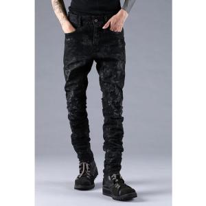 (予約品）1〜3月入荷予定/D.HYGEN・ディーハイゲン/製品ムラコーティングストレッチデニムダメ...