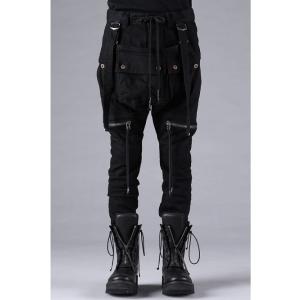 SALE30%OFF/D.HYGEN・ディーハイゲン/ストレッチデニムサロペットポケットカーゴジョグ...