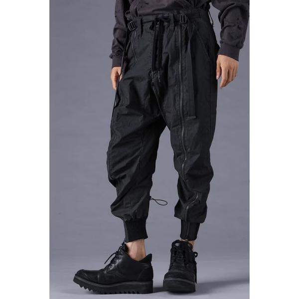 (予約品）1〜2月入荷予定/D.HYGEN・ディーハイゲン/顔料コーティングパラシュートジョグパンツ...