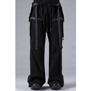 SALE30%OFF/D.HYGEN・ディーハイゲン/へビージャージーバギーパンツ/BLACK