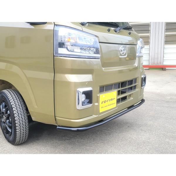 新500系ハイゼットトラック、ジャンボ（令和３年１２月マイナーチェンジ後モデル）フロントパイプバンパ...